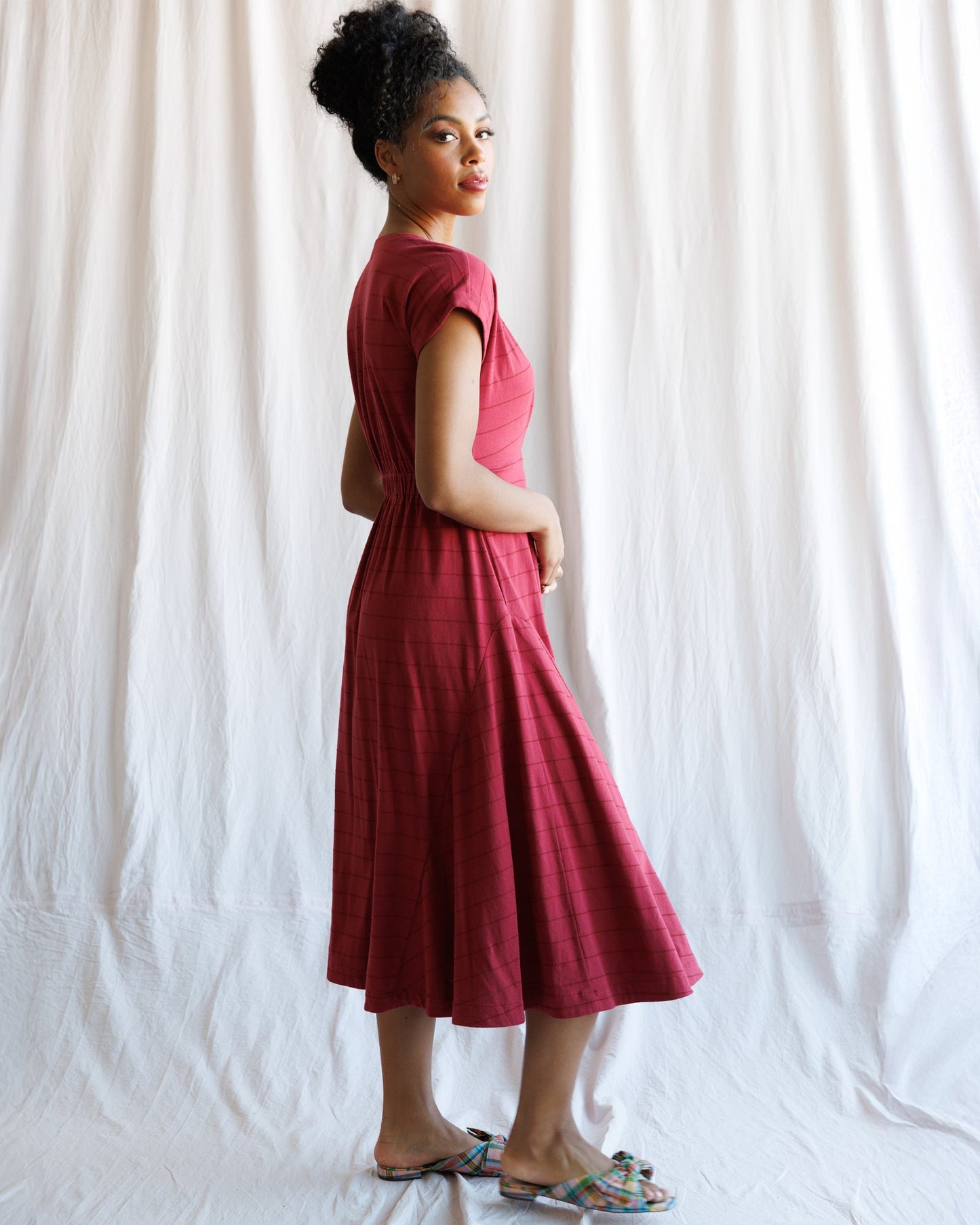 Inverted Pleat Dress