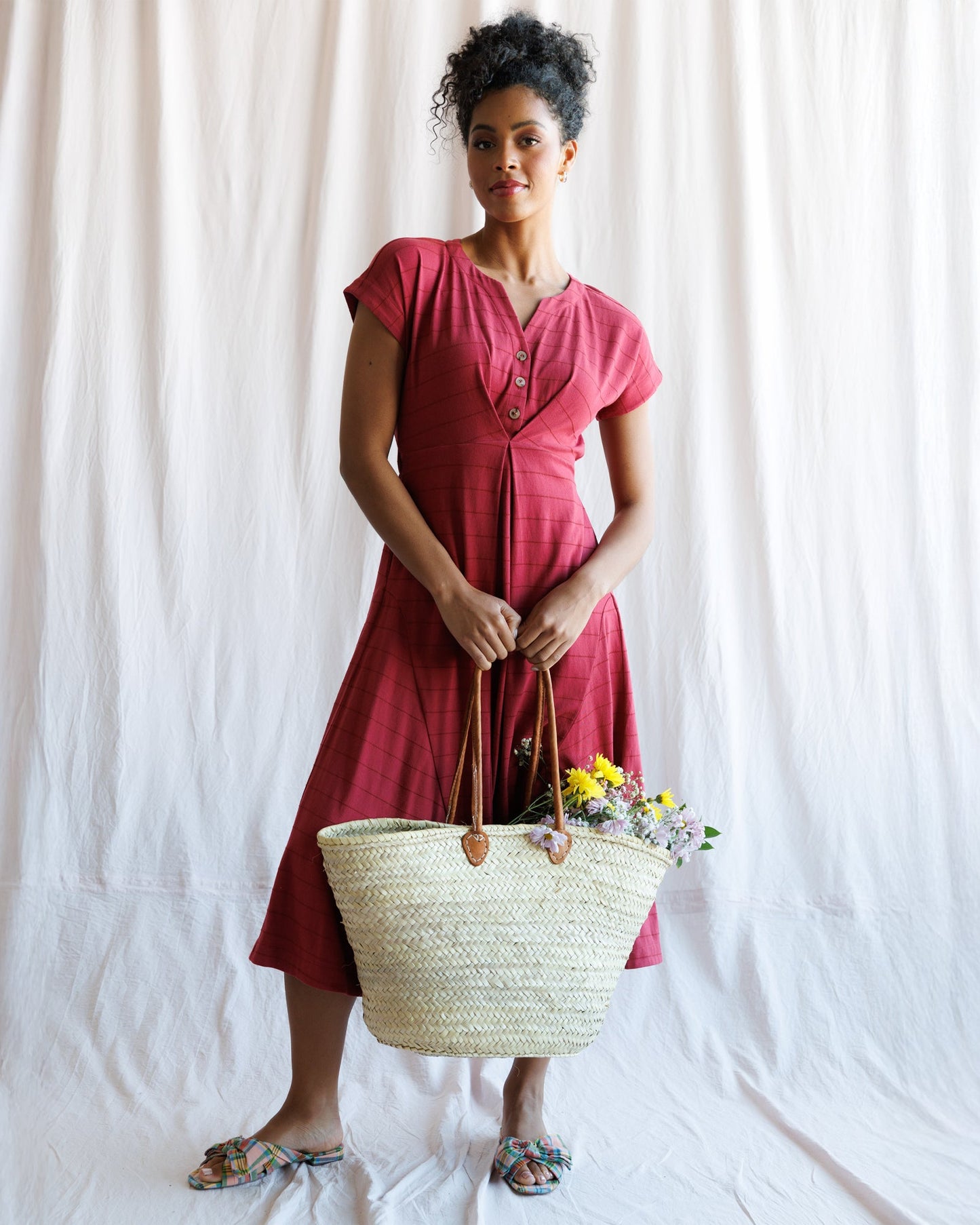 Inverted Pleat Dress