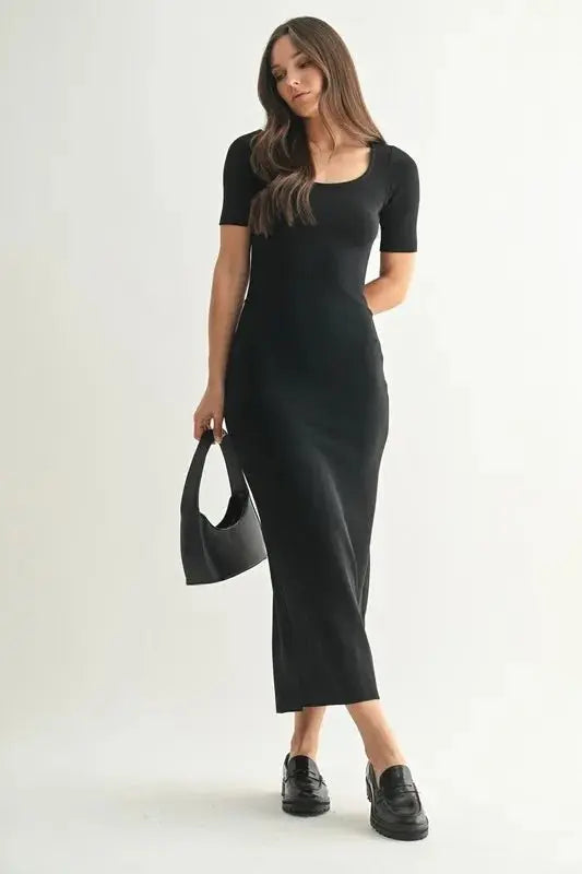 Dresses Trendsi MONO B Soft Drape Laguna Maxi Dress Women's Style - Flowy & Comfy