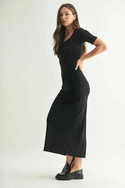 Dresses Trendsi MONO B Soft Drape Laguna Maxi Dress Women's Style - Flowy & Comfy
